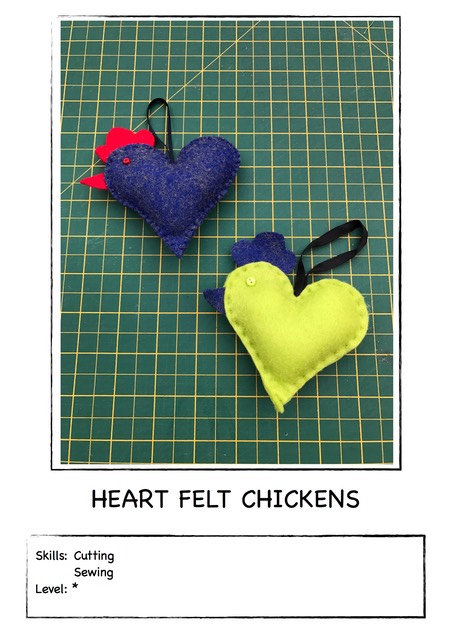 Heart Felt Chickens